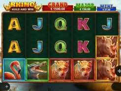 Rhino Hold and Win Slots